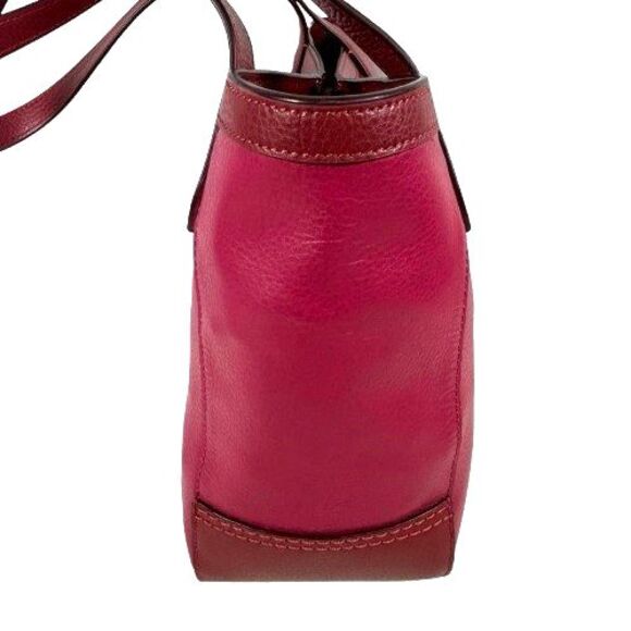 Coach Tote Bag 27 Color Block Horse and Carriage C5775 Bright Violet $328 - Picture 4 of 16